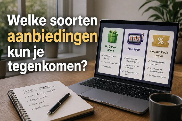 Welke soorten aanbiedingen kun je tegenkomen?