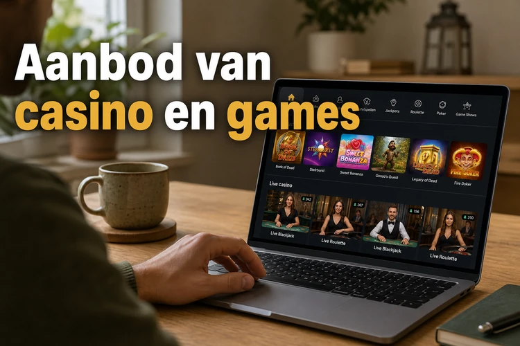 Aanbod van casino en games