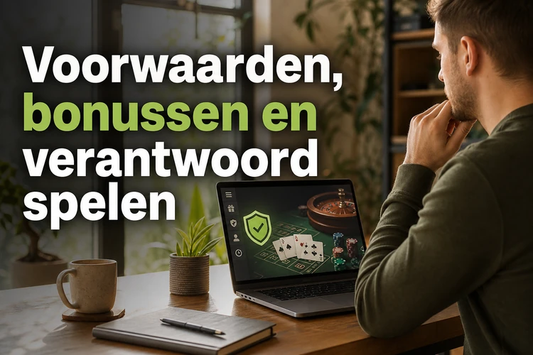 Voorwaarden, bonussen en verantwoord spelen